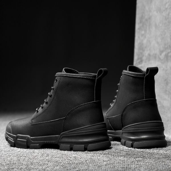 

masculino casual sneakers shoes casual sneaker zapatillas spring sport causal fashion flat boots leisure man mens sneaker hot, Black