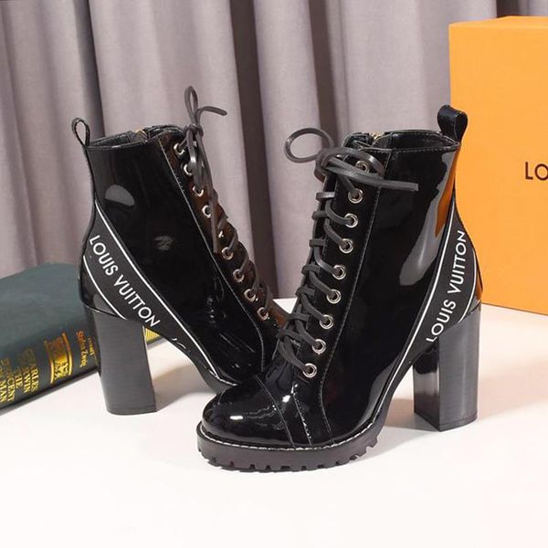 

women boots ladies fashion ankle boots casual large size boots warm winter bottes femmes star trail ankle boot lady shoes l665 luxury style, Black