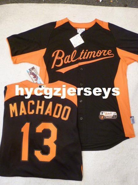 

baseball bo 13# manny machado shirt sewn jersey mens stitched jerseys big and tall size xs-6xl for sale, Gray