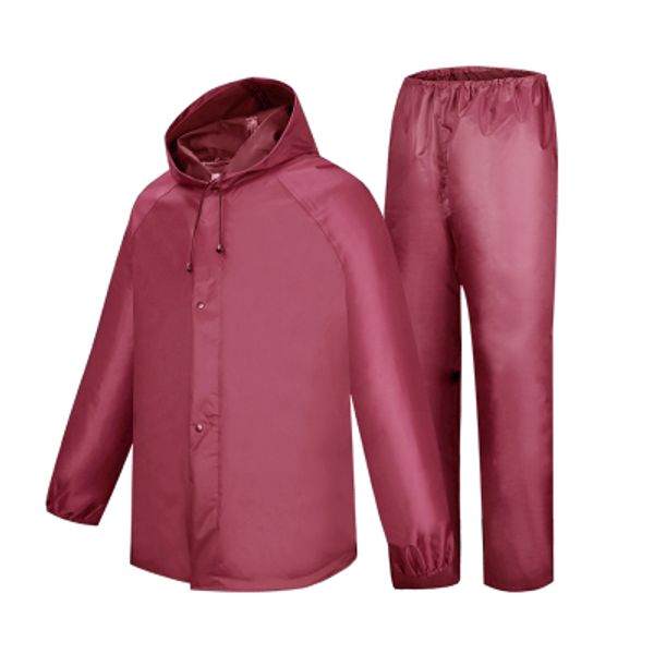 

дождевик пончо человек батареи мотоцикл езда дождевик дождя брюки мужчины женщины взрослый костюм работа сайта открытый монт trans bike xx33, Red;brown