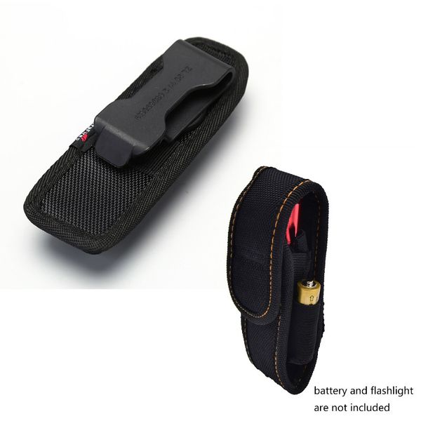 

flashlights torches holster belt carry case pouch for duty holder 360 degree rotatable clip