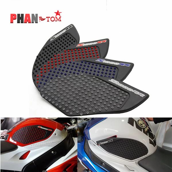 

motorcycle tank traction pad side gas knee grip protector anti slip sticker for bmw s1000rr 2009 - 2016 2010 2011 2013