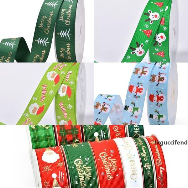 

cake rim christmas decorations stain ribbons gift packaging webbing polyester fiber hand made printed tape new arrival 82ym l1