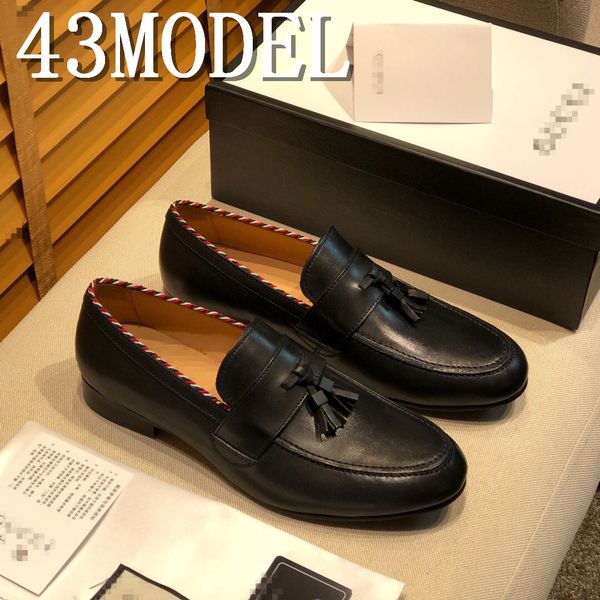 

spring shoes men patent leather metal buckle business flats flat heel shiny wedding new single shoes 2020 ing, Black