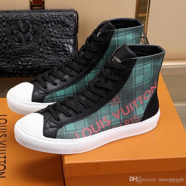 

2020en new official website synchronization luxury men's casual fashion shoes, outdoor travel sports shoes, fast delivery original box, Black