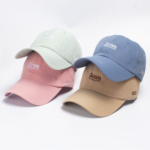 

female ins male korean baseball cap embroidered baseball cap style face small all-match street fashion embroidery letter student hat, Blue;gray