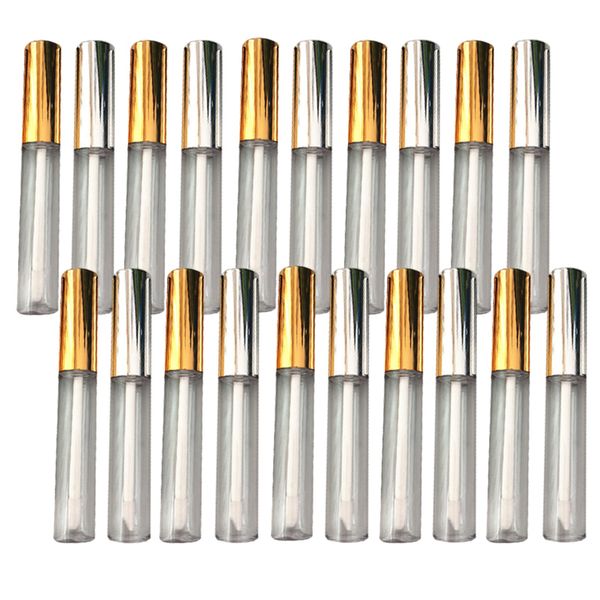 

20 pcs 10ml lip gloss tube reusable empty lipgloss tube bottle container lip samples diy cosmetics empty tubes
