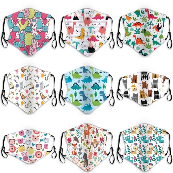 

fashion anti dust face mouth pm2.5 mask dustproof anti-l washable reusable ice silk cotton masks tools in stock aha28#708