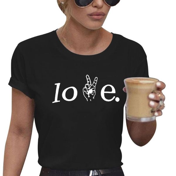 

womens summer o-neck short sleeve solid color letter print t-shirts 2020 new fashion casual slim fit comfortable breathable, Black;blue