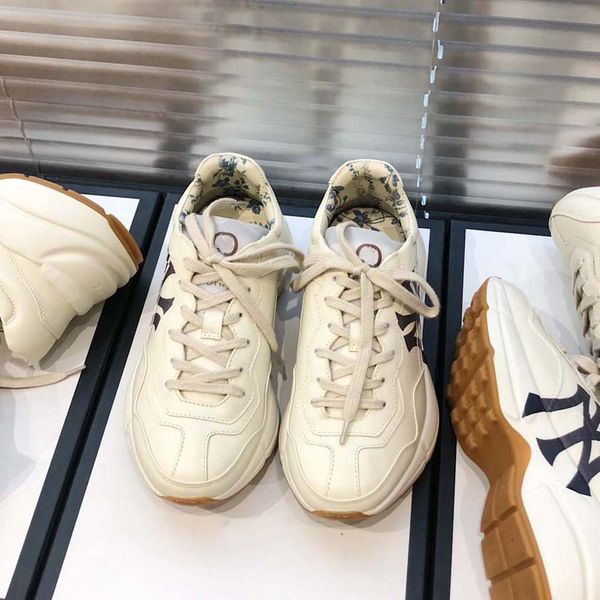 

with box man woman sneaker casual shoes trainers high qualit sports shoe size:35-44 012g15013, Black