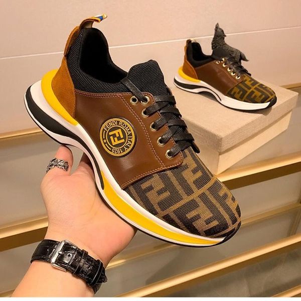 

030 men's designer casual sports shoes, fashion brand outdoor casual shoes, original box packaging fast delivery, Black