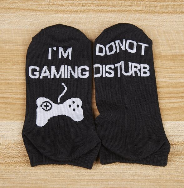 

bfsmn do not disturb gaming letter medium tube cotton casual socks do not disturb jacquard gaming letter jacquard medium tube cotton casual, Pink;yellow