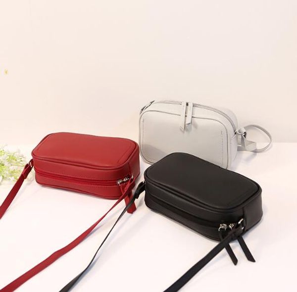 

women flap leather shoulder bags candy color summer vacation handbags