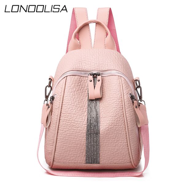 

multifunction women backpacks shoulder bags fashion summer backpack leather women backpacks light lady large capacity school bag