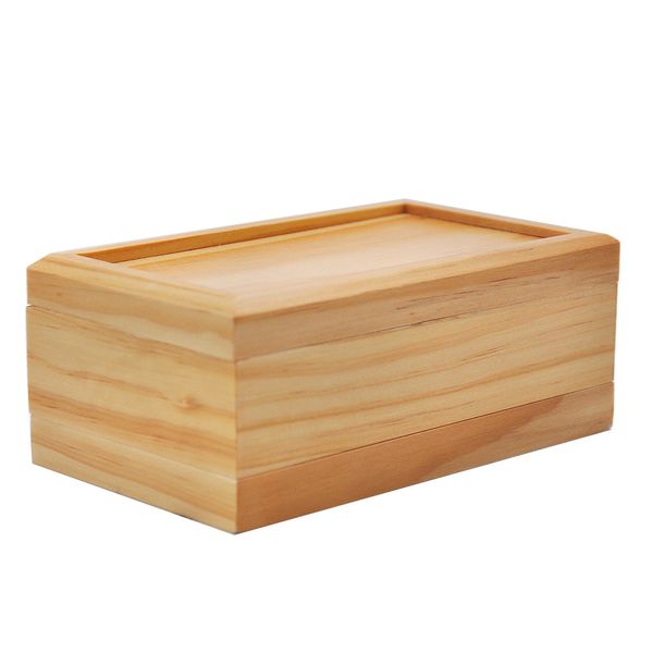 Шорт шершечной древесины с зеркалом натуральный деревянный табак ручной работы и травяной ящик для хранения для аксессуаров для труб