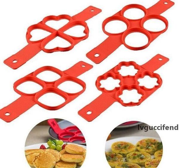 

sugar fort spot diy 4 hole / hole silicone porous pancakes household omelettes variety optional