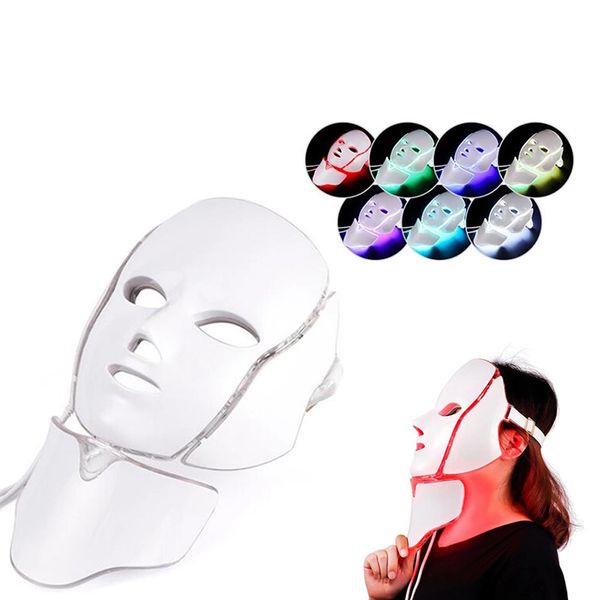 

fashion led facial skin mask 3 style for choose therapy light skin care 3/7 colors led electric mask