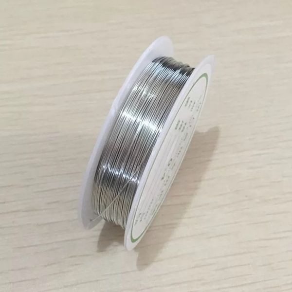 

m37zm diy handmade beads material jewelry special diy accessories accessories copper mixed color copper wire metal wire shaping line jewelry, Silver