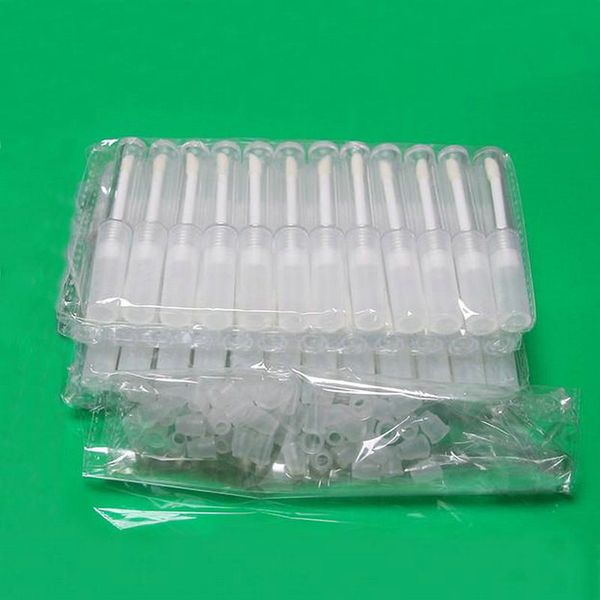 

2016 5g colorful sturdy plastic empty lipstick tubes containers with lid caps for crayon lipstick chapstick homemade lip balm makeup cases r