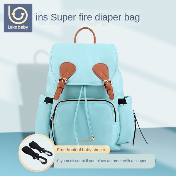 

new mommy bag multi-functional large capacity fashion diaper mommy bag portable backpack baby diaper backpack