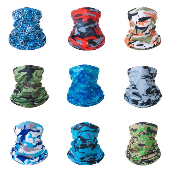 

cotton military camouflage tactical mesh scarf sniper face veil camping hunting multi purpose hiking scarve 1magic scarves#477, Black