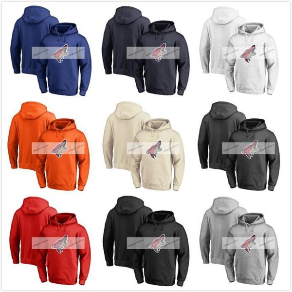 

custom phoenix coyotes max domi 23 oliver ekman-larsson hoodie jerseys pullover hoodie any name number blank stitched hockey, Black;red