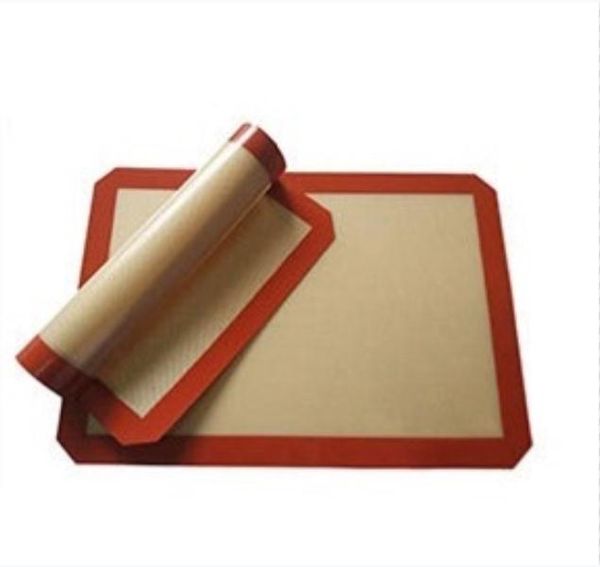 

factory outlet non-stick baking mat (19 x 11.5 inches) high temperature resistance silicone fiberglass oven mat baking macaron mat