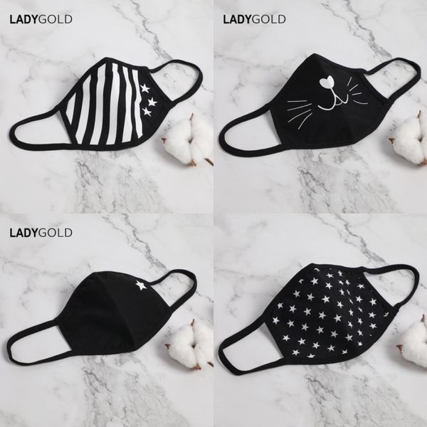 

anti-dust cotton mout fa mask man woman cycling wearing black fasion ig qlity 50pcs dl sipping#516