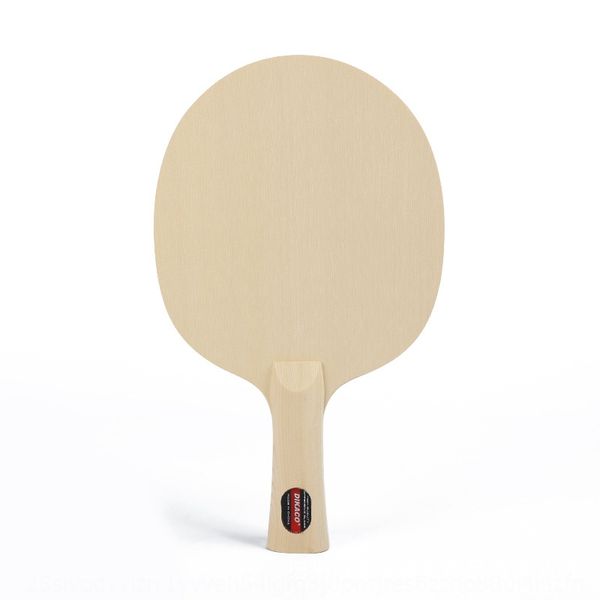 

dica table tennis racketbottom plate single-block wood table tennis horizontal racket direct racket