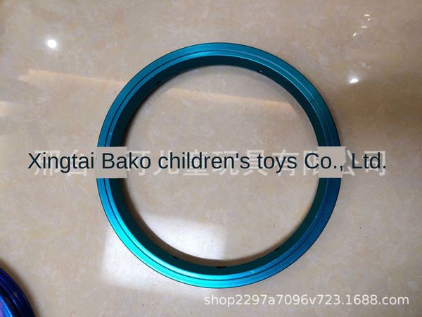 

uqp77 aluminum alloy balance car alloy flower drum balance car flower drum 12 16 holes 16 holes 12 inches oxidation ring slide ring special, Silver