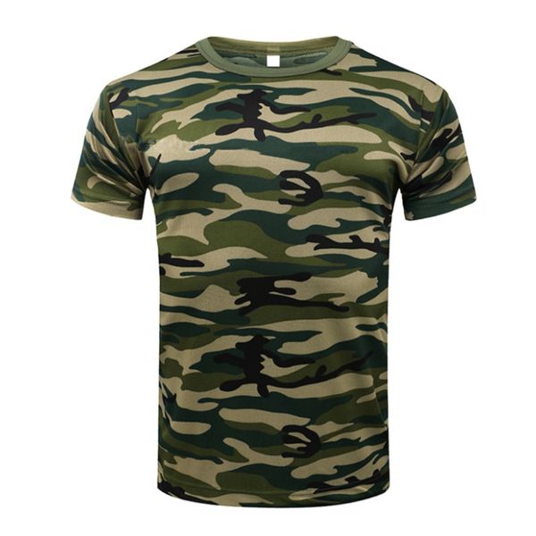 

breathable camouflage t-shirt quick dry tights army tactical mens compression t-shirt fitness bodybulding running cycling, Black;blue