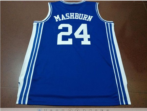 

custom men youth women rare # 24 jamal mashburn kentucky wildcats m college basketball jersey size s-5xl or custom any name or number jersey, Black