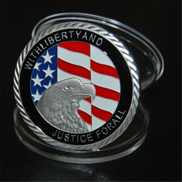 

us twin tower challenge coin 911 wto challenge coin