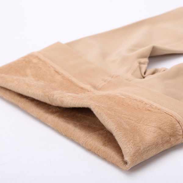 

women's skinny leg pantyhose velvet dragon claw fur thickened velvet pressure mask pantyhose constant temperature socks base socks, Black;white