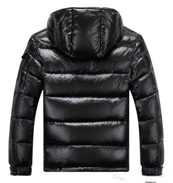 

mens down jacket parkas new men women casual down coats outdoor warm feather man winter coat outwear jackets, Black