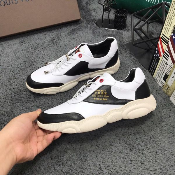 

2020-2019c limited edition tide brand men's leather casual shoes, fashion low shoes, versatile comfortable sports shoes, s