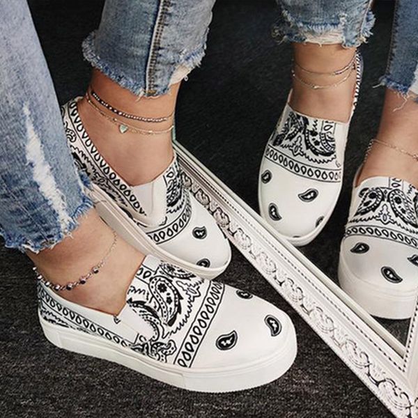 

wome's sneakers casual ladies platform sewing flat shoes woman female footwear 2020 women comfort on shoe fashion, Black