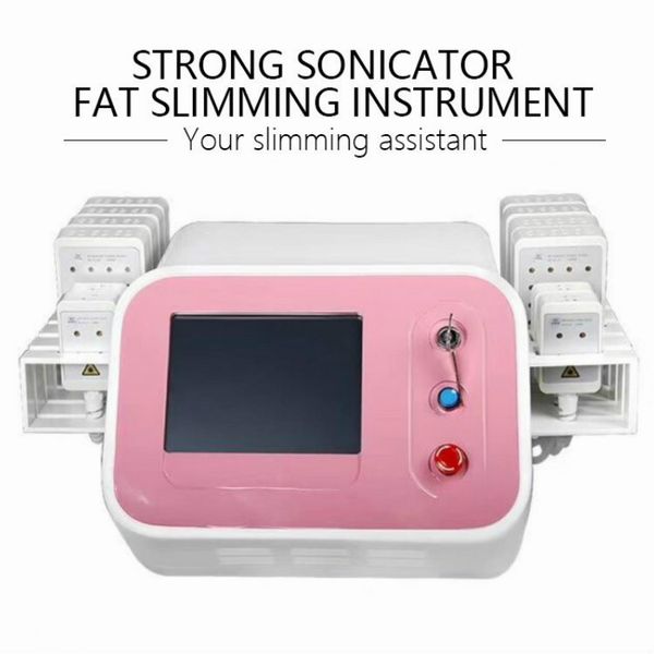 

горячая продажа кавитация для похудения система радиочастотная вакуумная липо лазера 8 колодки потеря жира машина салон использование, Black