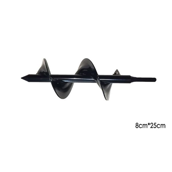 

planting drill bit auger spiral for digging holes loosening soil gardening