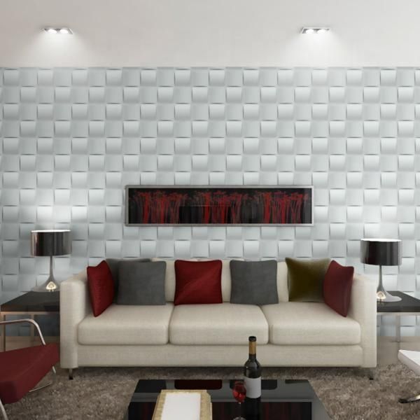 

modern style and fireproof function wall decoration board 3d wall cladding 3d wall board