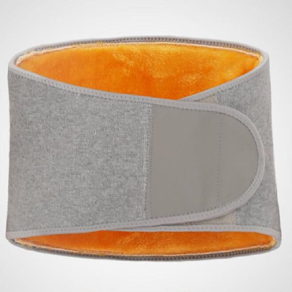 

keep warm belt plush waistband riding stomach care belly protection woman's abdomen autumn and winter thick belt, Black;gray