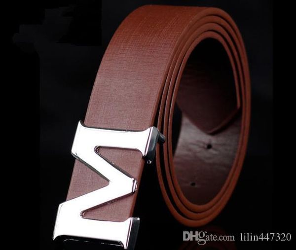 

new belt brand buckle belts designer belt luxury belts for men women business belts men leather belt 5 colors1, Black;brown