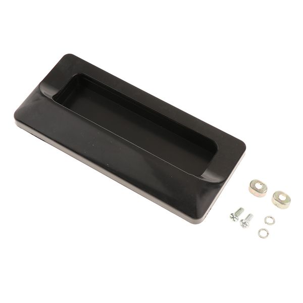 

rv trailer mechanical electronic cabinet door lock flush pull handle w screw