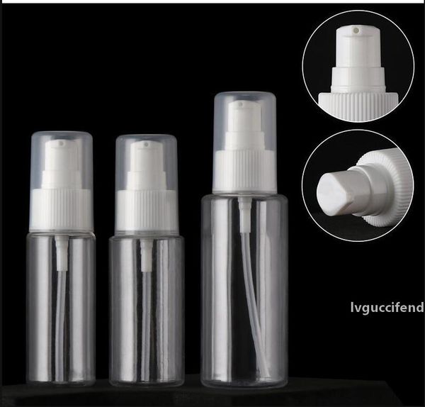 

factory sales pet empty 50ml 60ml 100ml plastic pet spray bottle with spray cap mylovethome