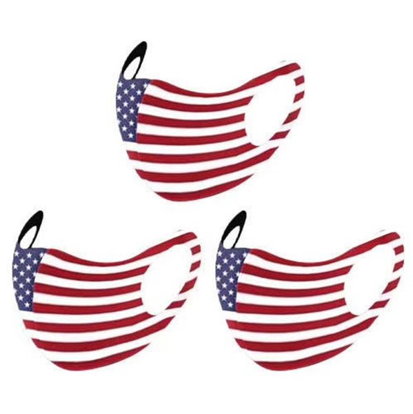 

american flag face mask anti dust face cover pm2.5 respirator dustproof washable reusable cotton summer masks for mk61
