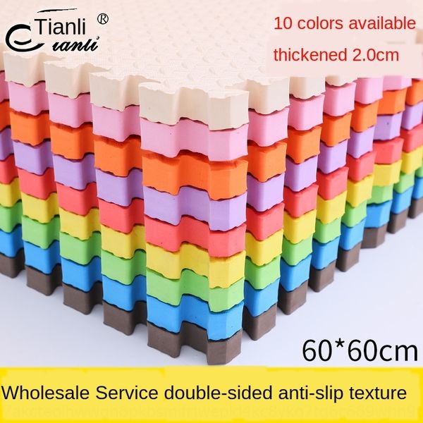 

ева детской игры ребенок восхождения утолщенного 2см сплайсинг пена ева 60 * 60 детских коврик 60 * 60 напольного коврик 60 * 60