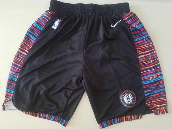 

men's brooklyn 2019-20 black jersey shorts, Gray