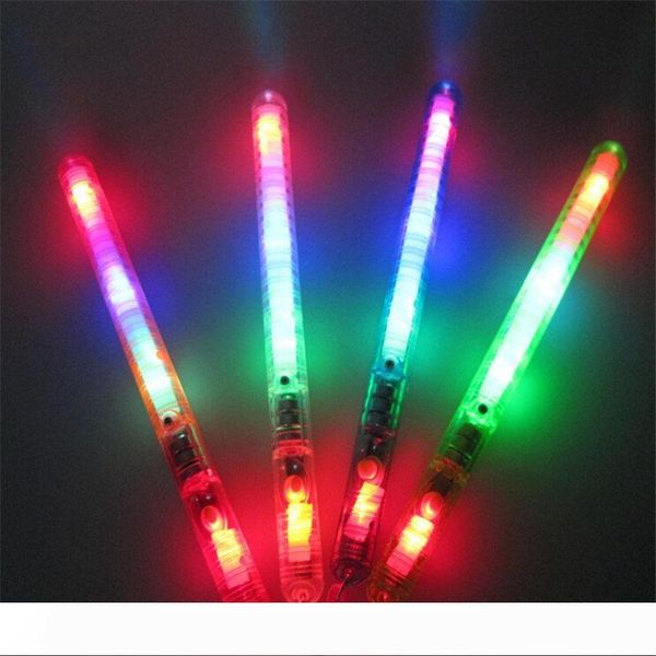 

7 color sticks led flashing sticks glow wand light stick magic sticks halloween christmas party concert favor flashing led cheer props