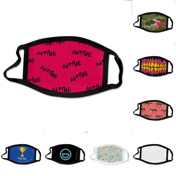 

anti dust ice silk mask foldable protective face fashion mouth respirator recycling reusable mascarilla cloth flower man woman 2 6xq b2