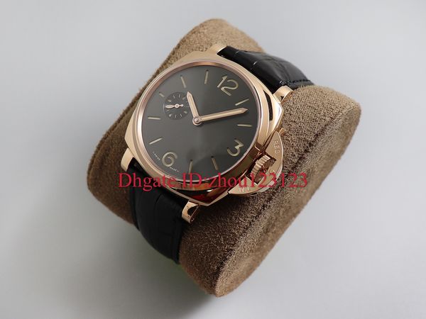 

xf new product: pam677 limited edition stylerose gold 42mm.highest version.the designer watches,movement watches, Slivery;brown